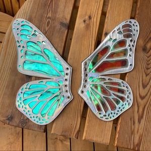 Iridescent boot wings - Dollskill